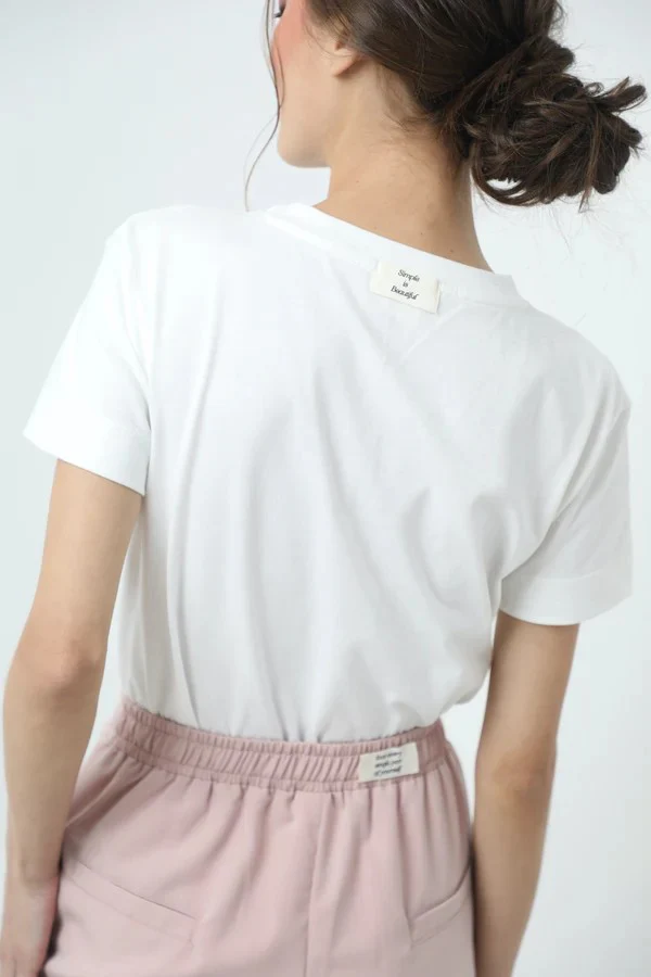 T-Shirt Lessons Ivory - Image 3