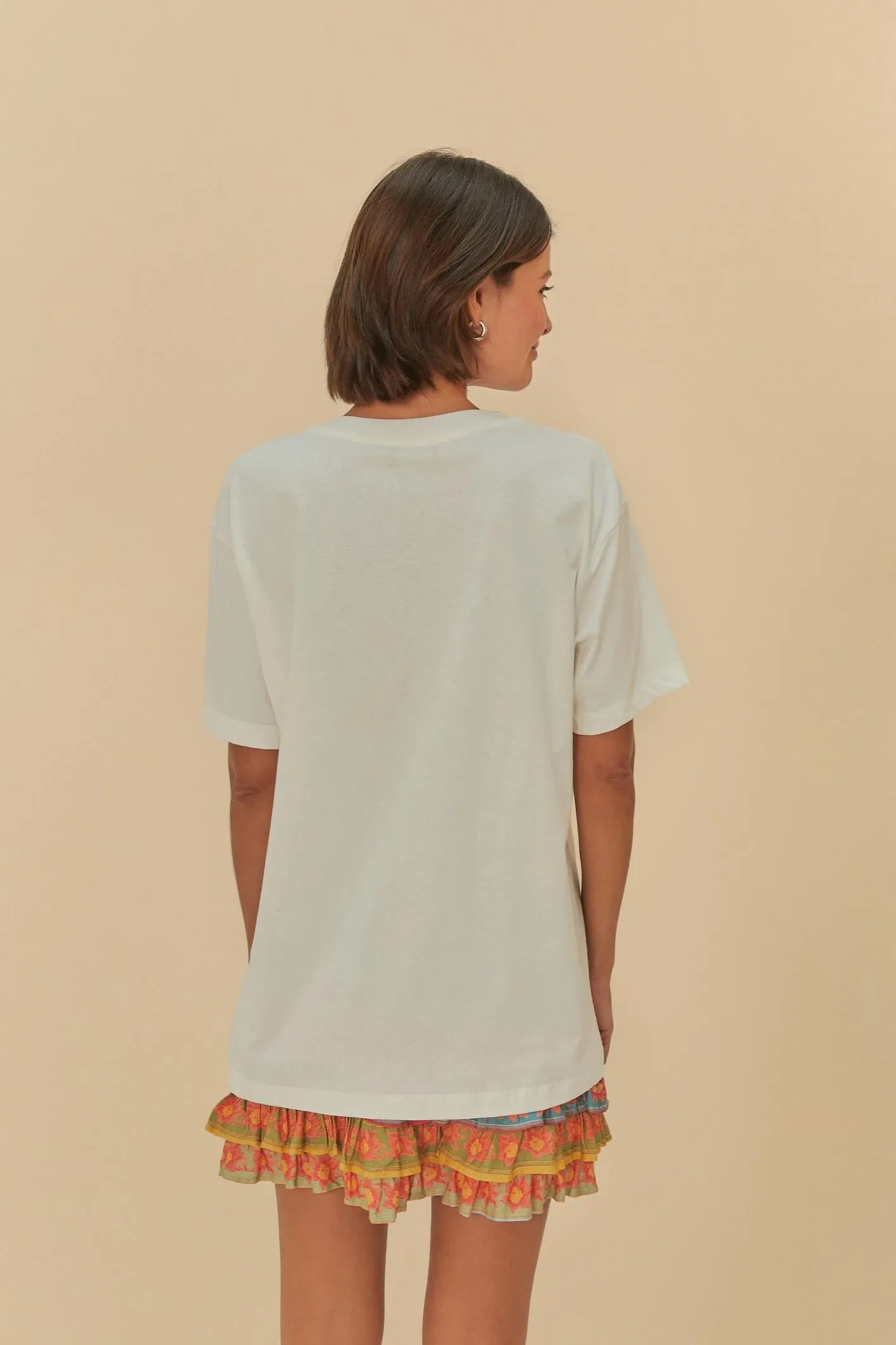 T-Shirt Media Corazon Tropical - Image 3
