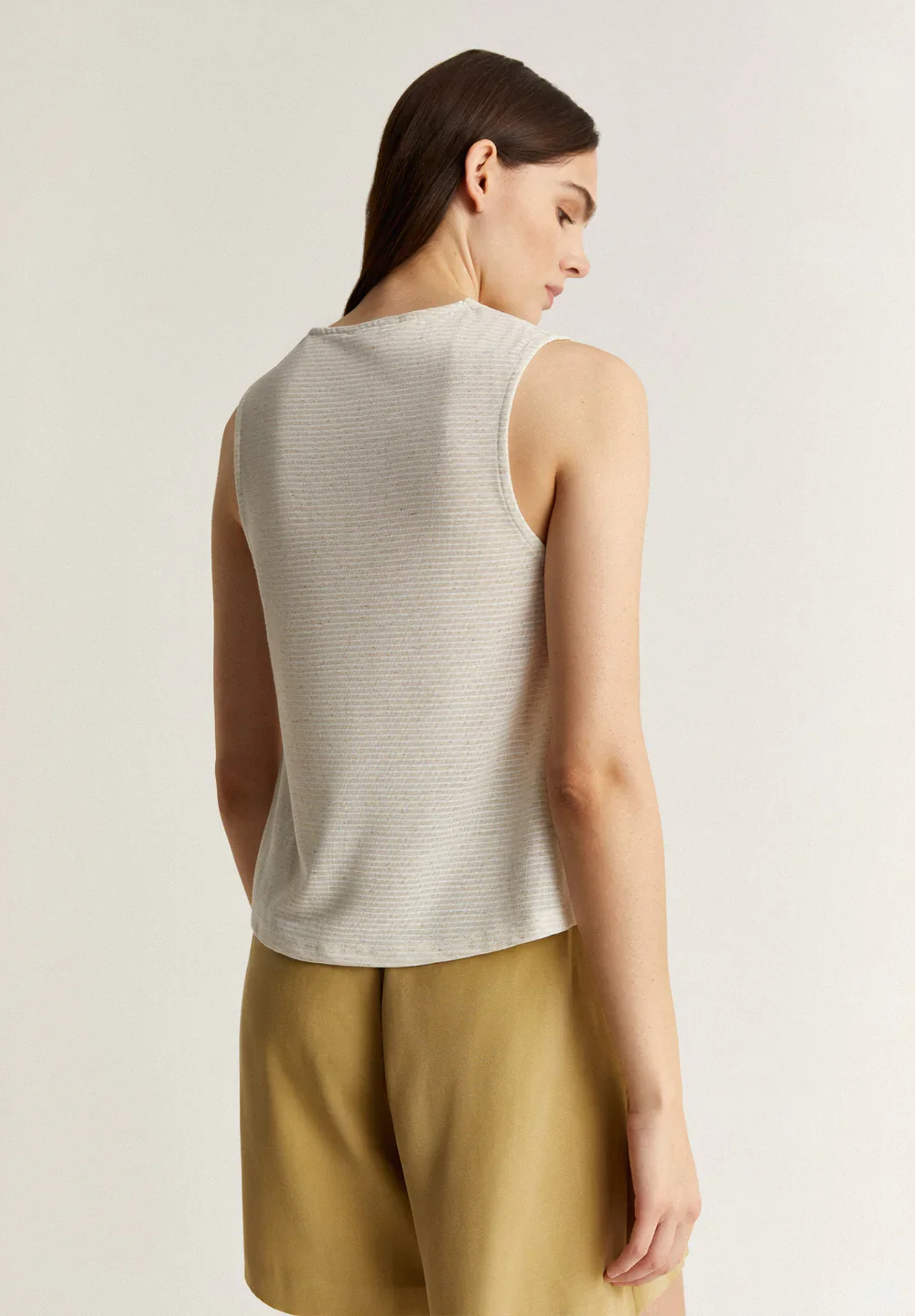 Blusa Rústica Rayas Nudo - Image 3