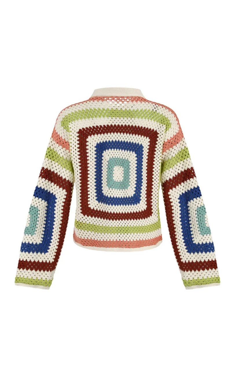 Cardigan Plaza Crochet - Image 3