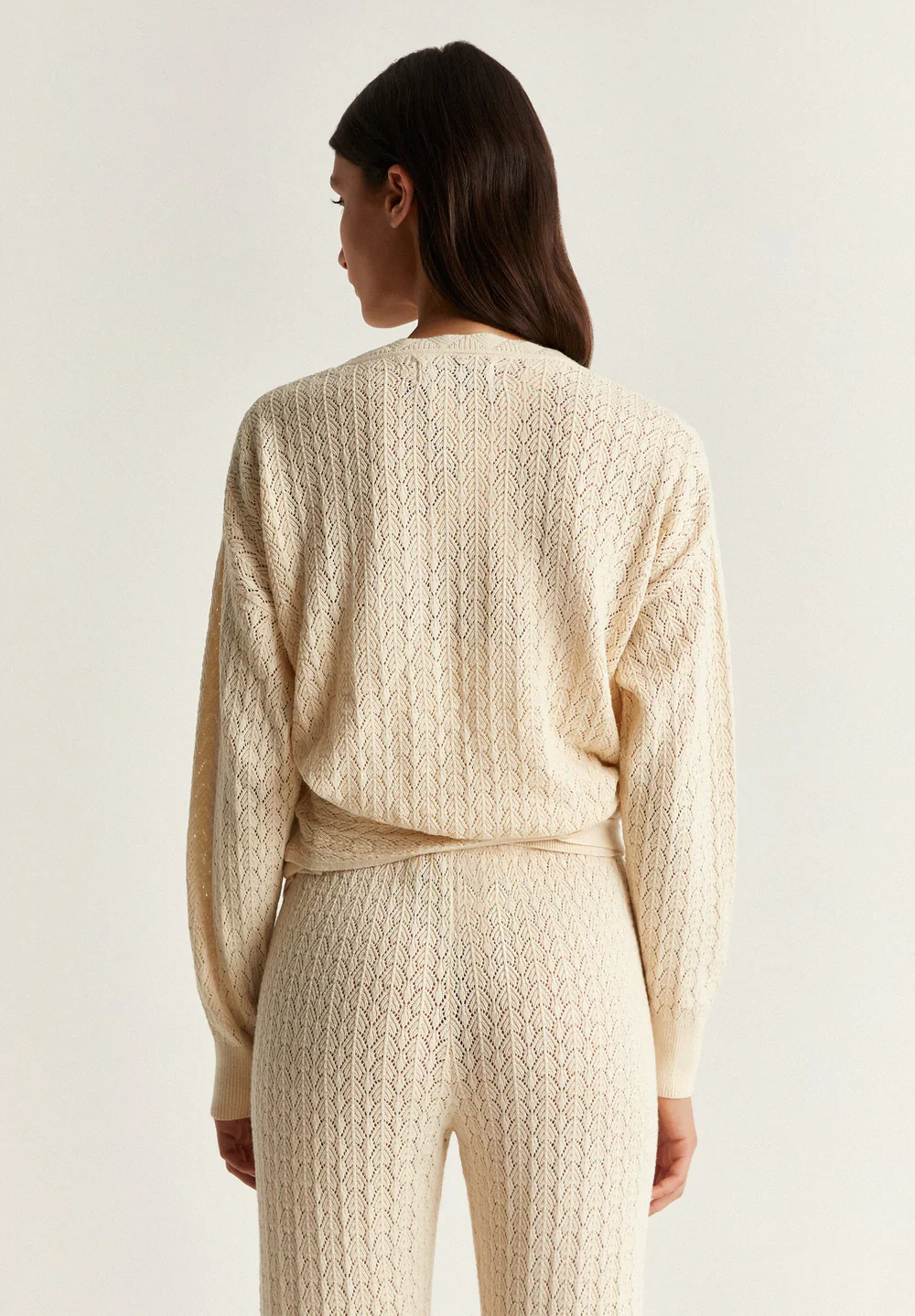 Cardigan Pointelle Wrap - Image 4