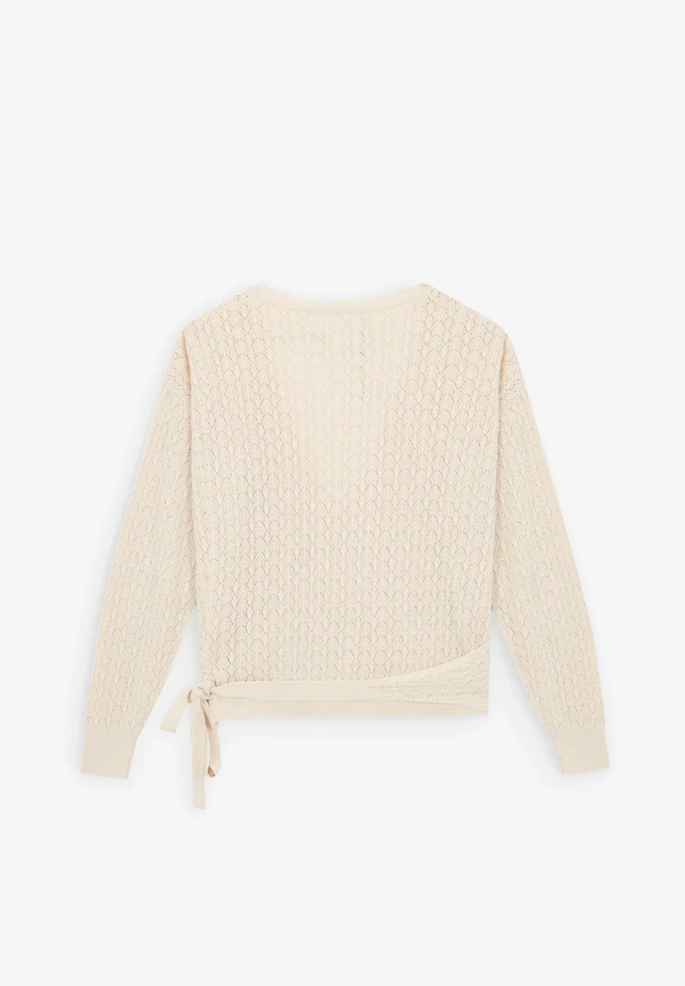 Cardigan Pointelle Wrap - Image 5