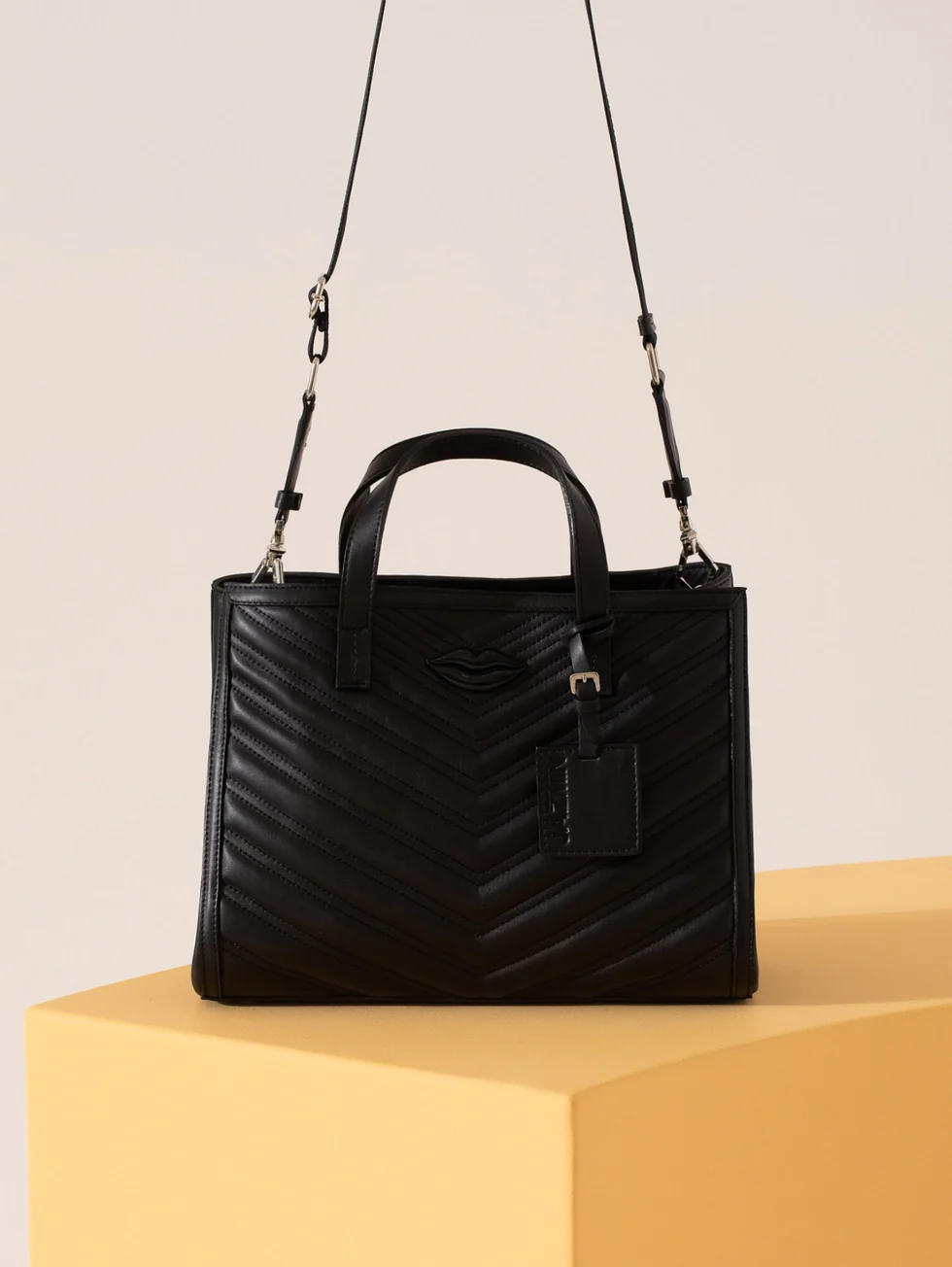 Cartera Lipstick Negro - Image 2