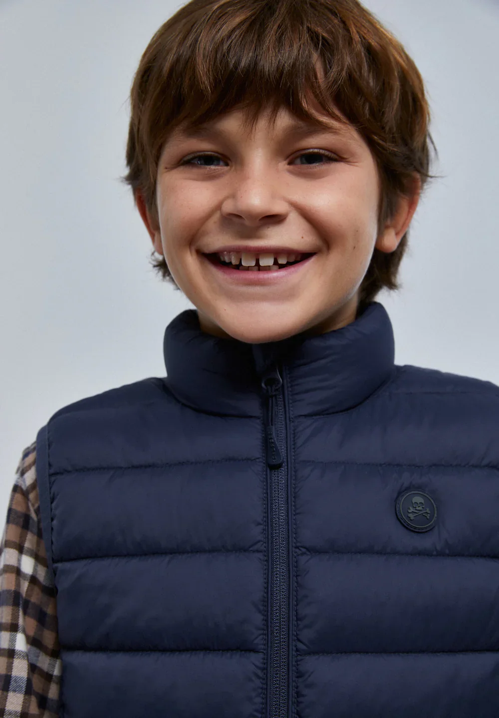 Chaleco Sc Kids Acolchado Ligero Calavera - Image 5