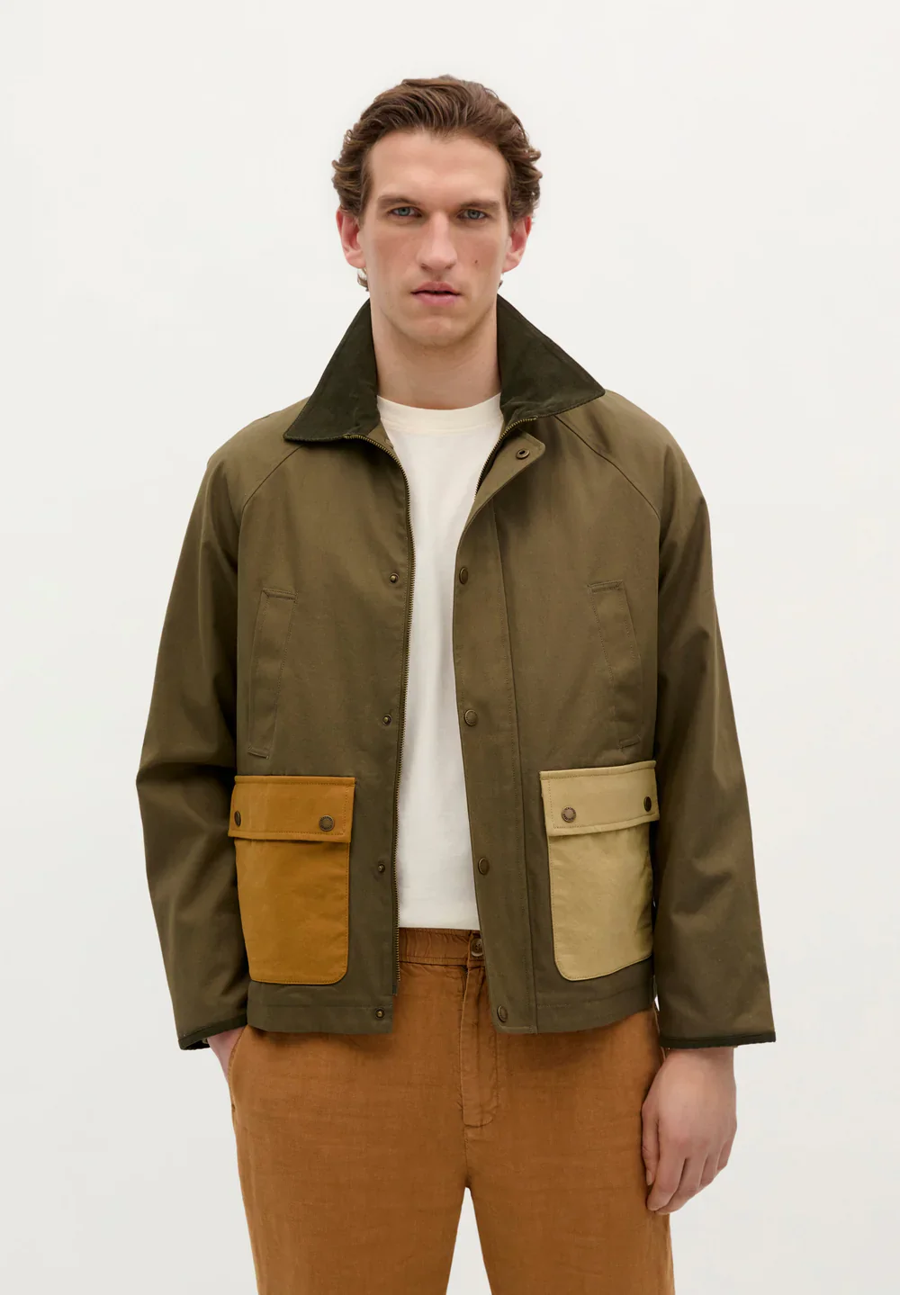 Parka Bolsillos Bicolor - Image 2
