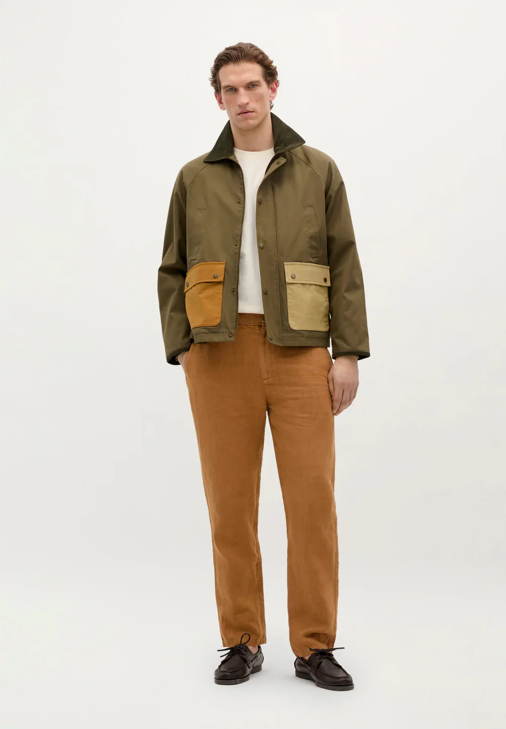 Parka Bolsillos Bicolor - Image 3