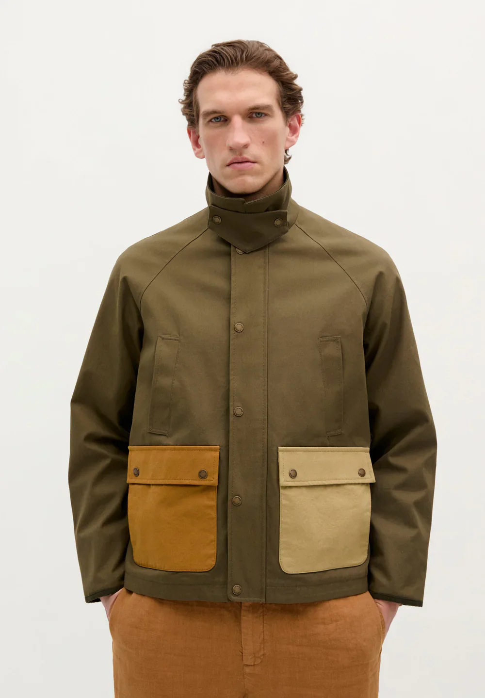 Parka Bolsillos Bicolor - Image 4