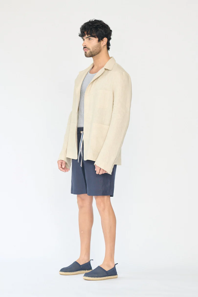 Blazer Beige Lino - Image 5