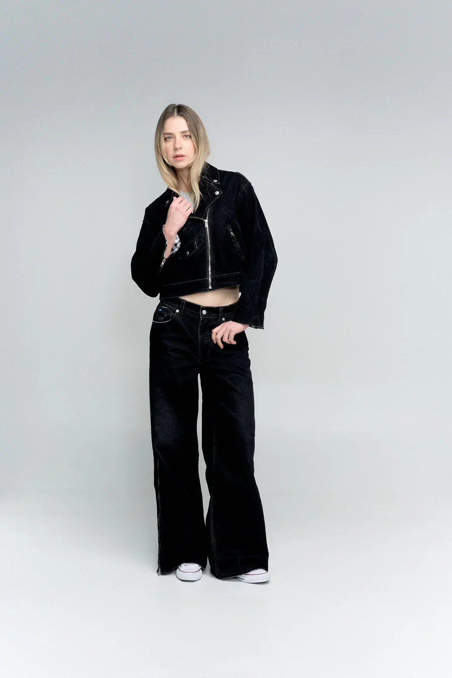 Chaqueta Biker Denim 169 - Image 2
