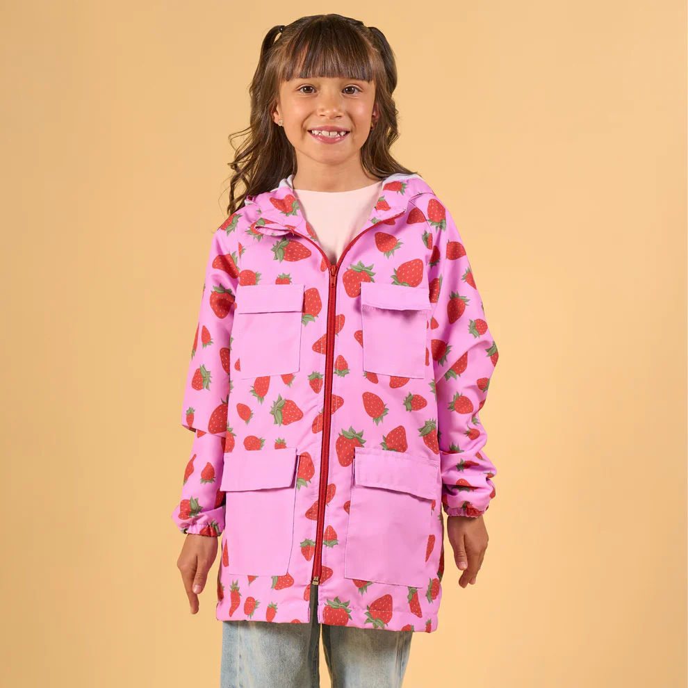 Chaqueta Cli Fresa Rosado