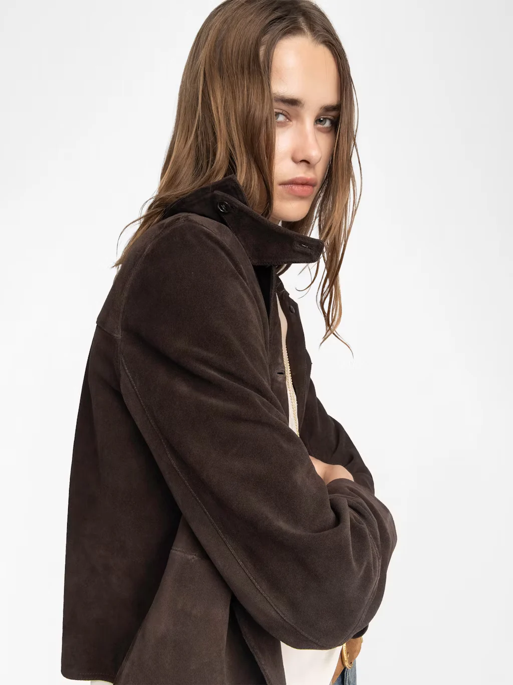 Chaqueta Lessa Heavy Suede - Image 2