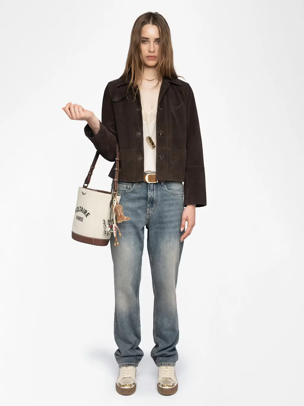 Chaqueta Lessa Heavy Suede - Image 3