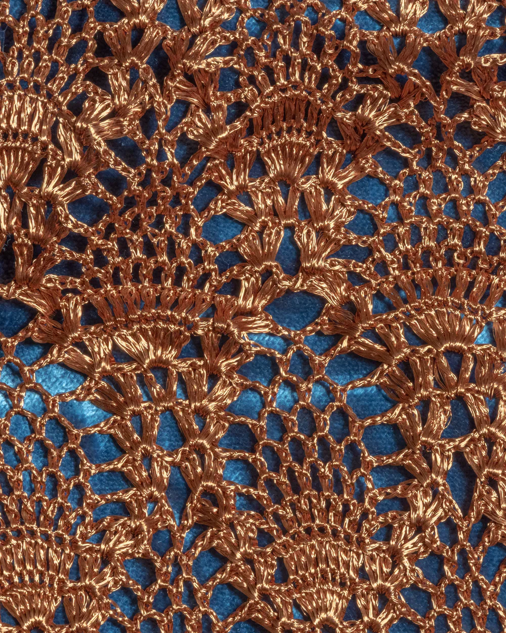 Clutch Pineapple Copper Blue - Image 2