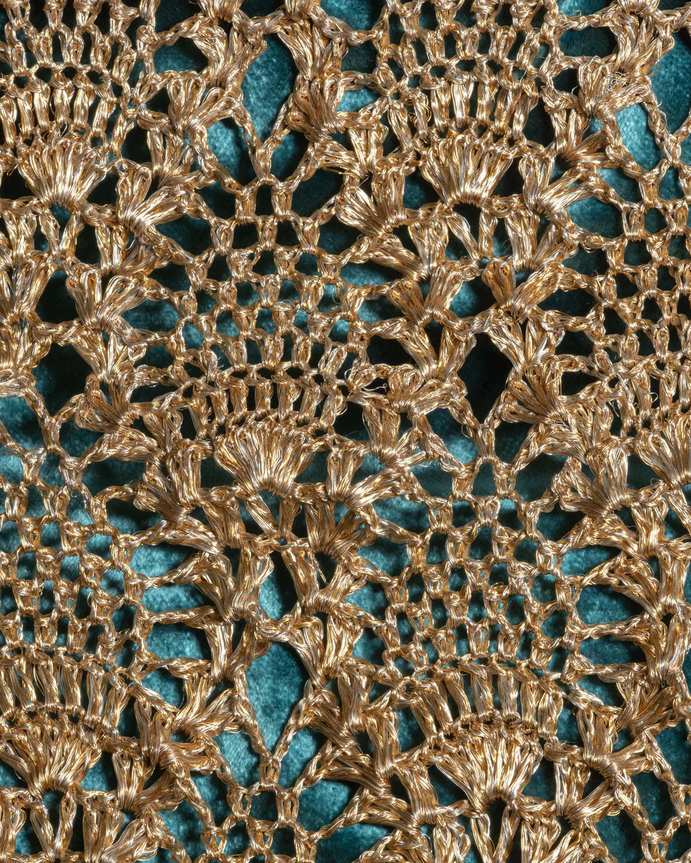 Clutch Pineapple Gold Emerald - Image 3