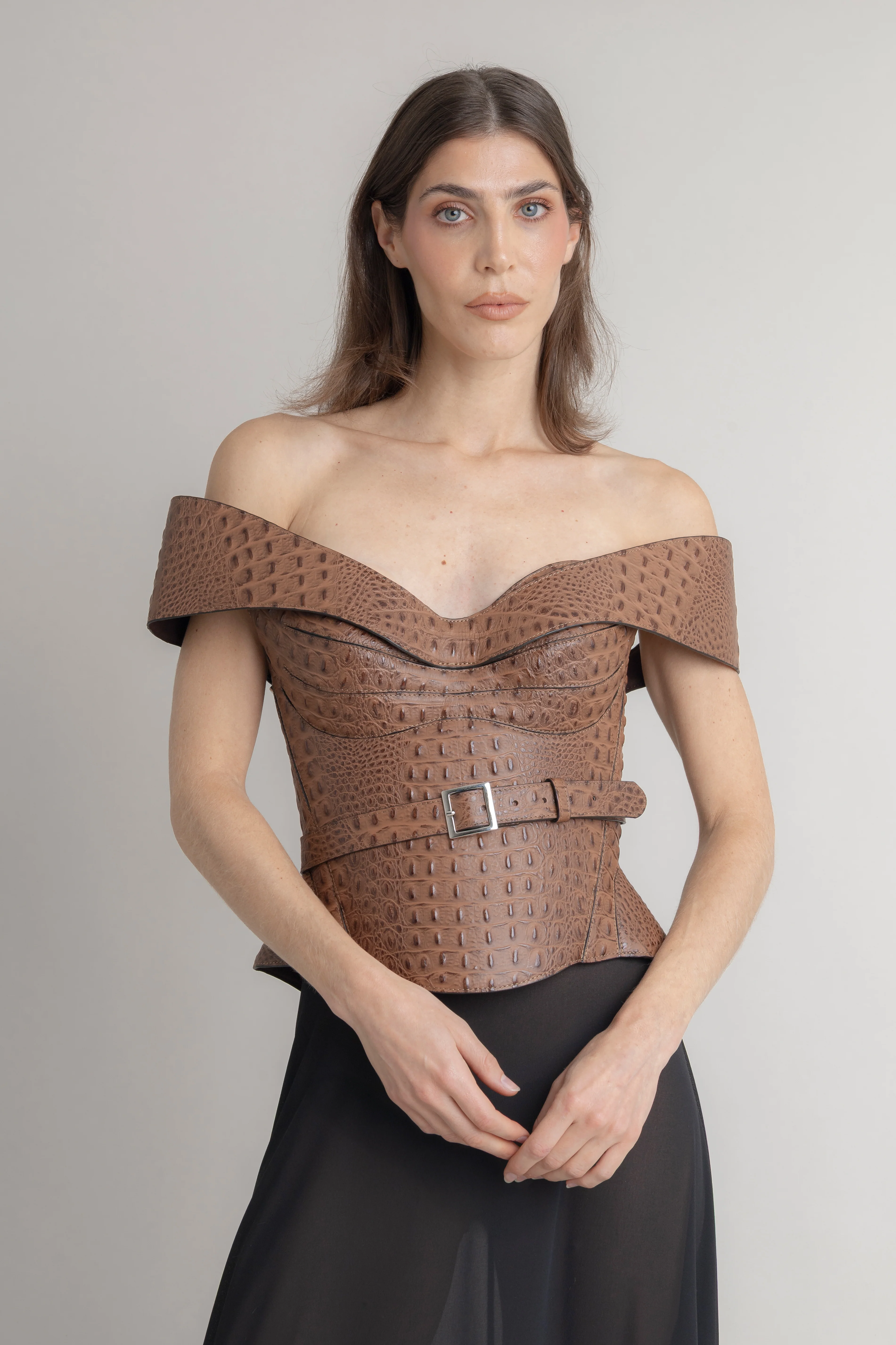 Corset Cocodrilo Banda