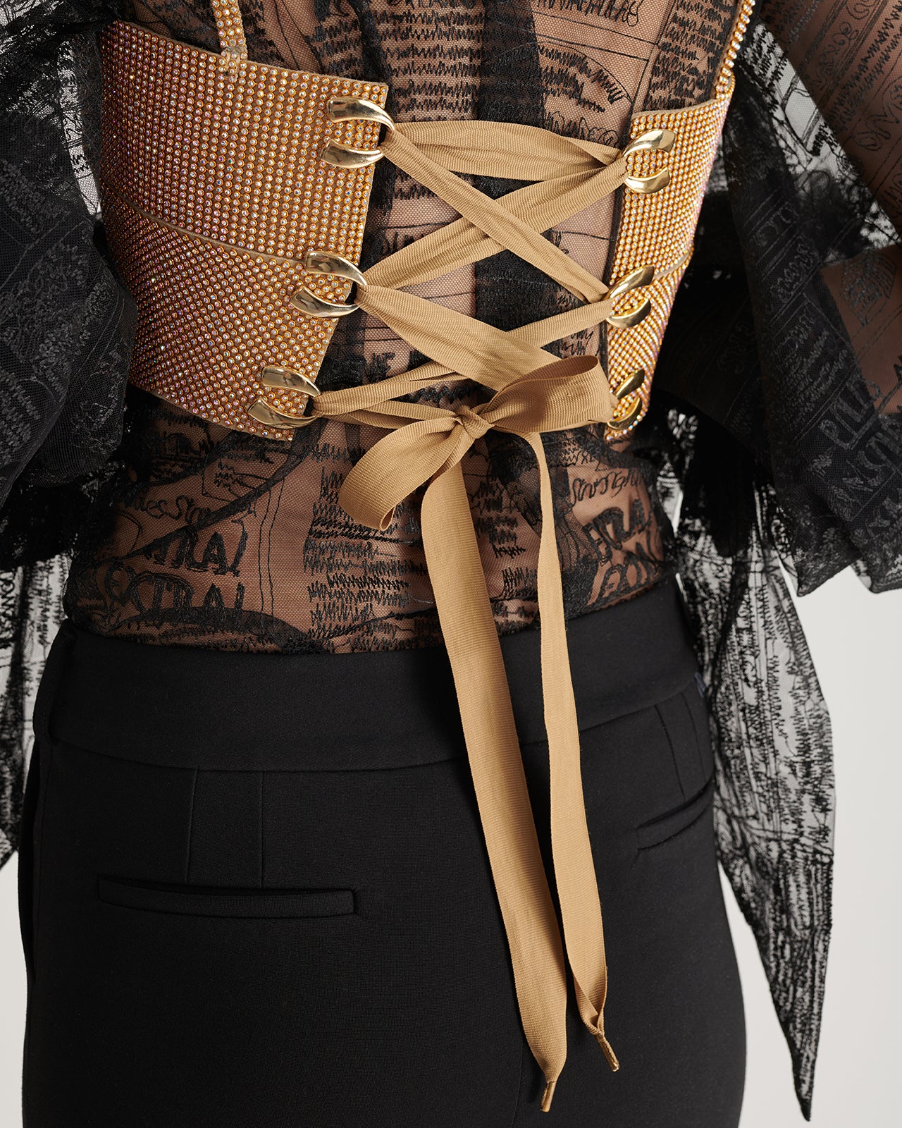Corset Tapa Cristal PEPLUM - Image 5