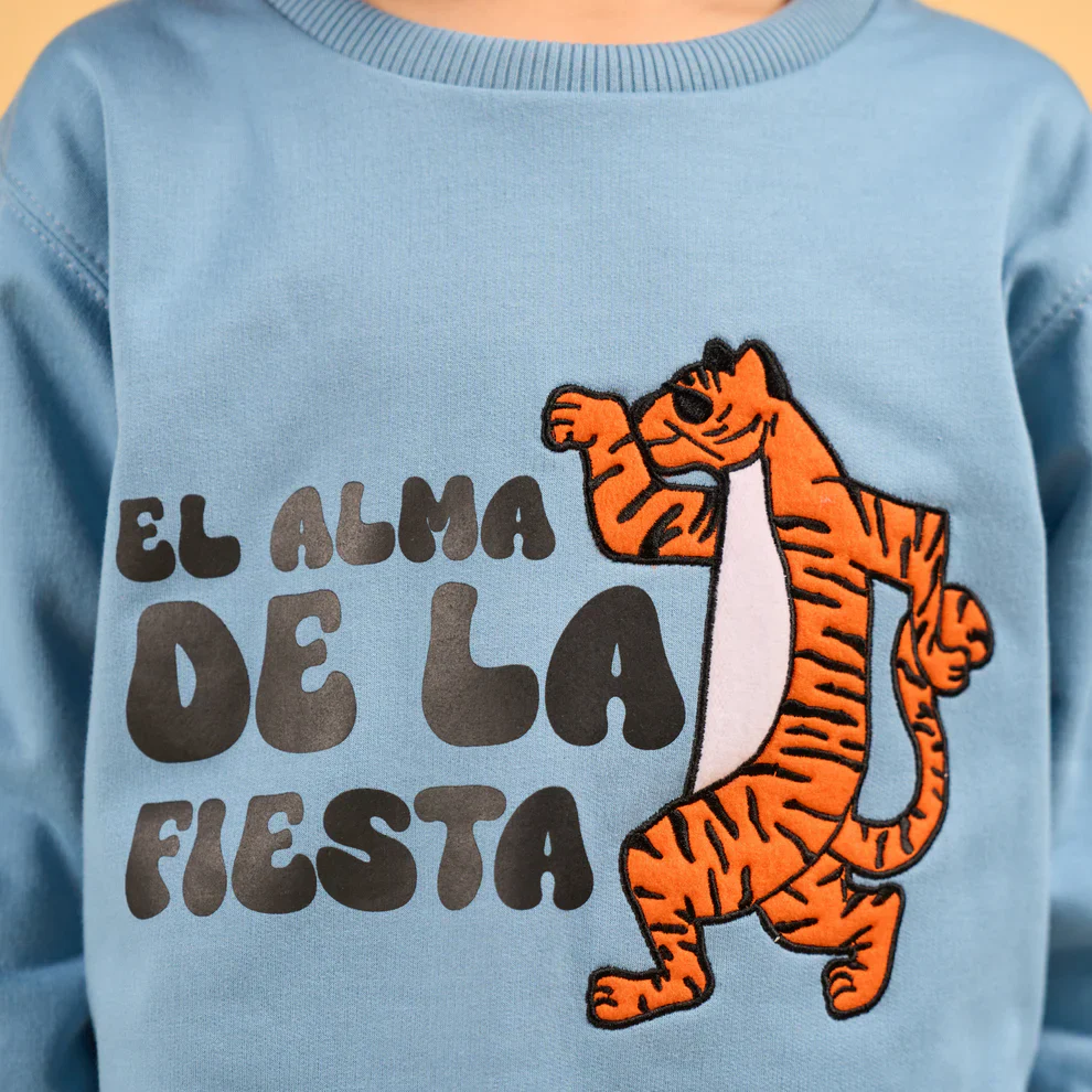Crewneck Tigre Azul - Image 4