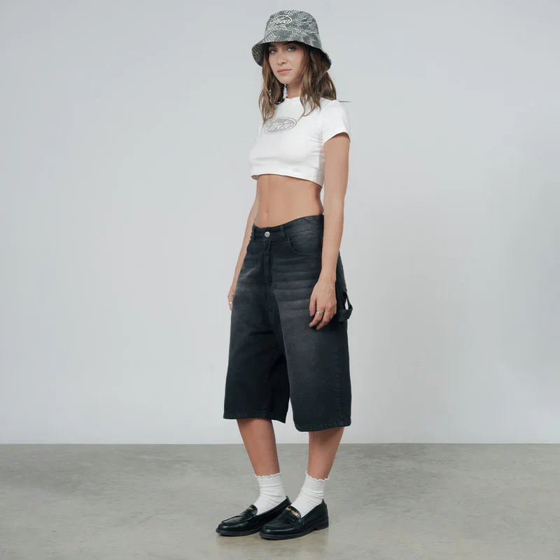 Crop Top Python Blanco - Image 2