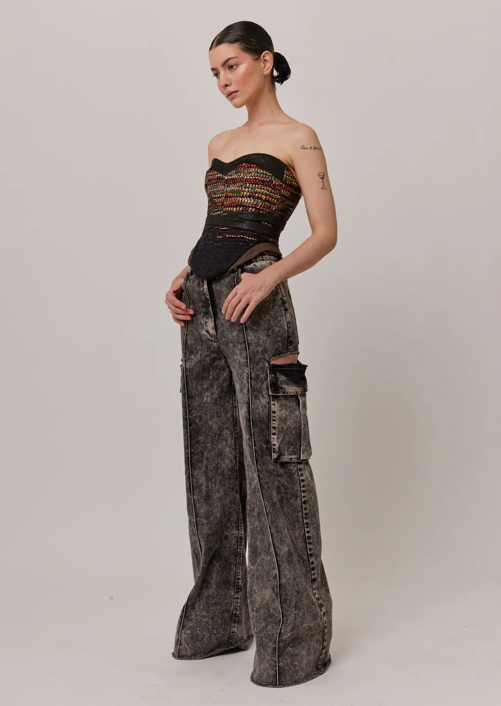 Denim Palazzo - Image 2