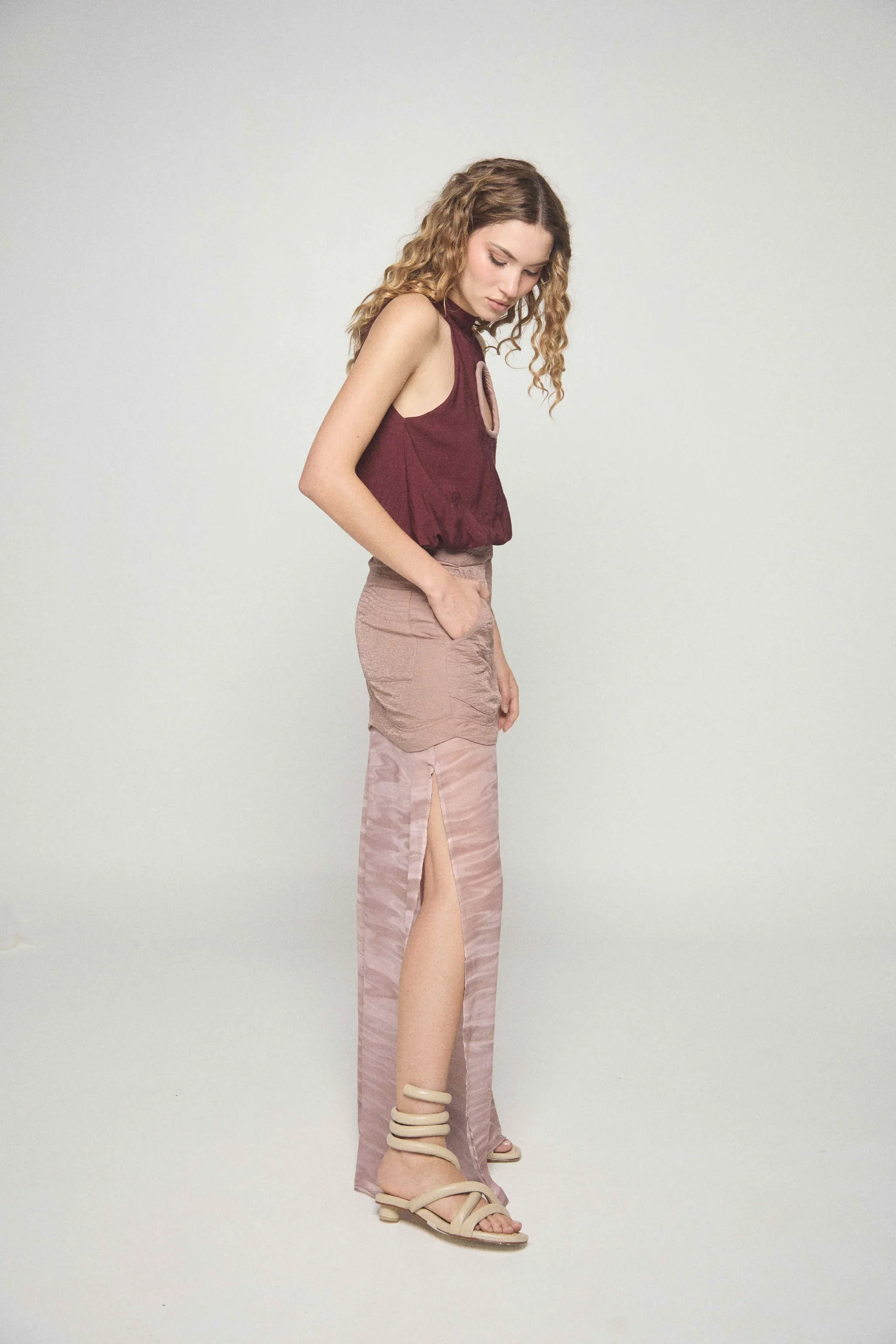 Maxi Falda Cisne