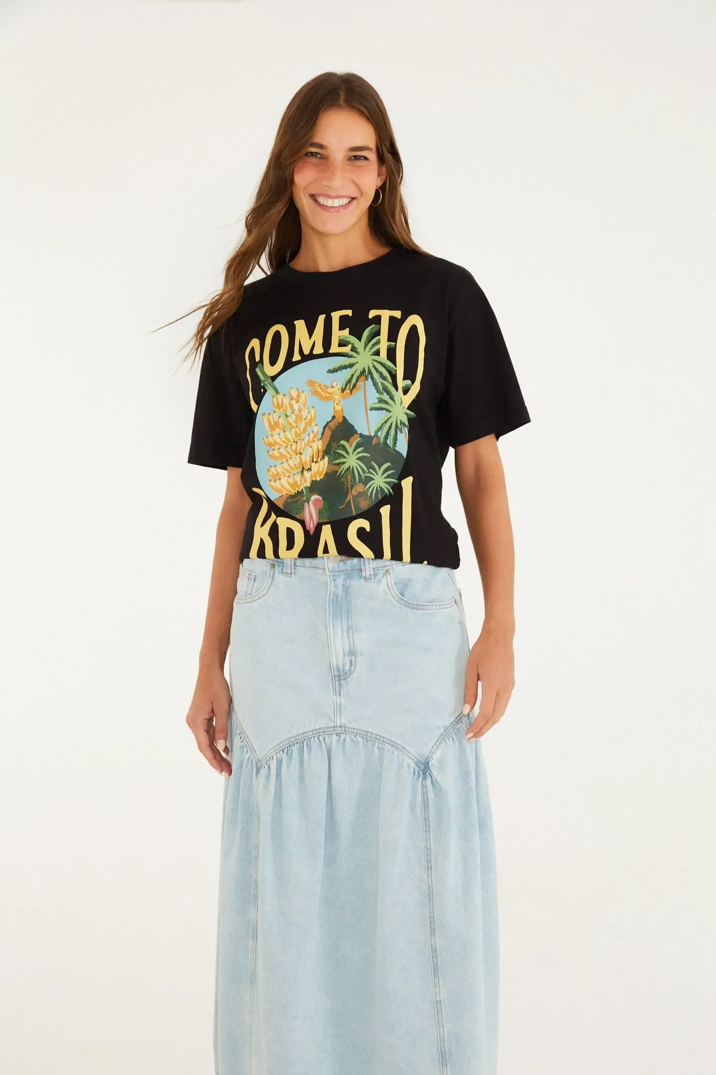 Falda Jeans Franzida - Image 4