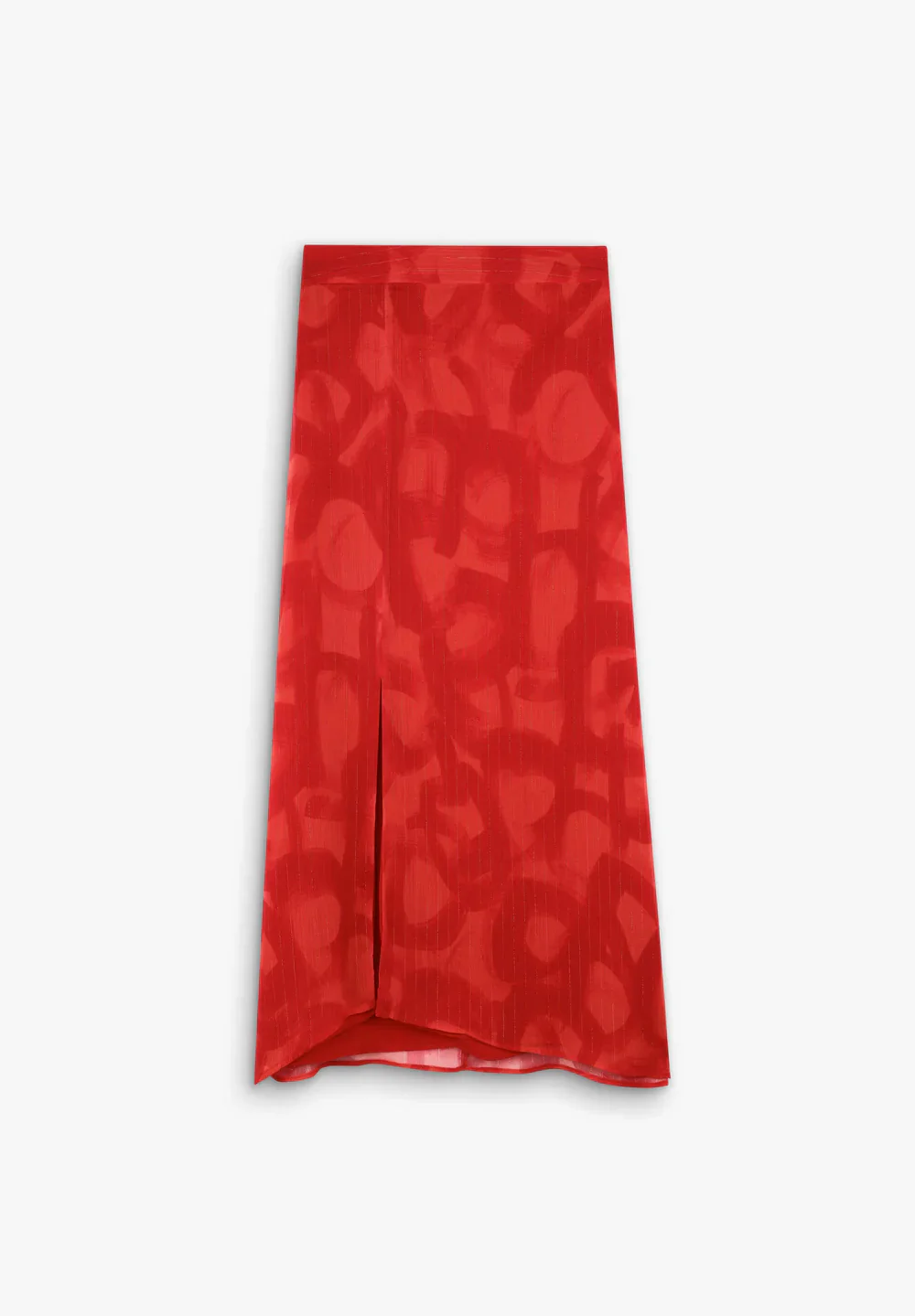 Falda Slit Red