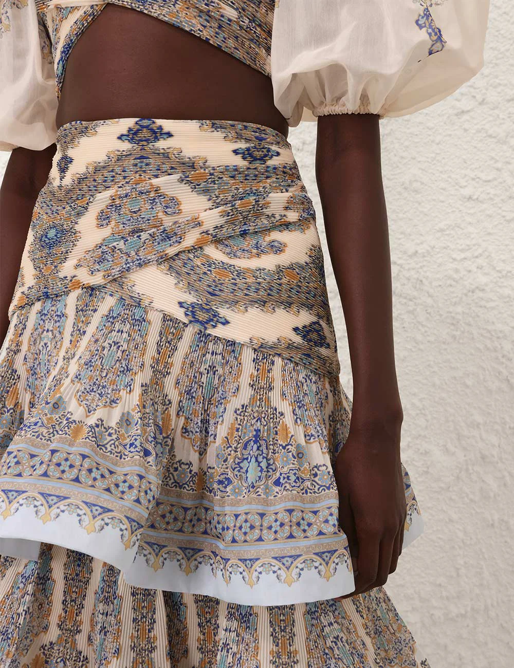 Falda Tiered Pleated - Image 4