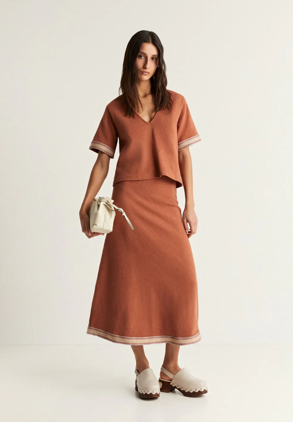 Falda Trim Jersey