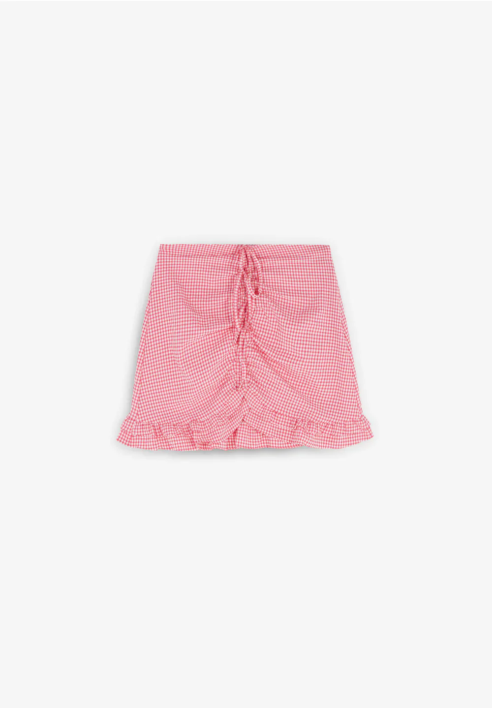 Falda Vichy Front Gather - Image 4