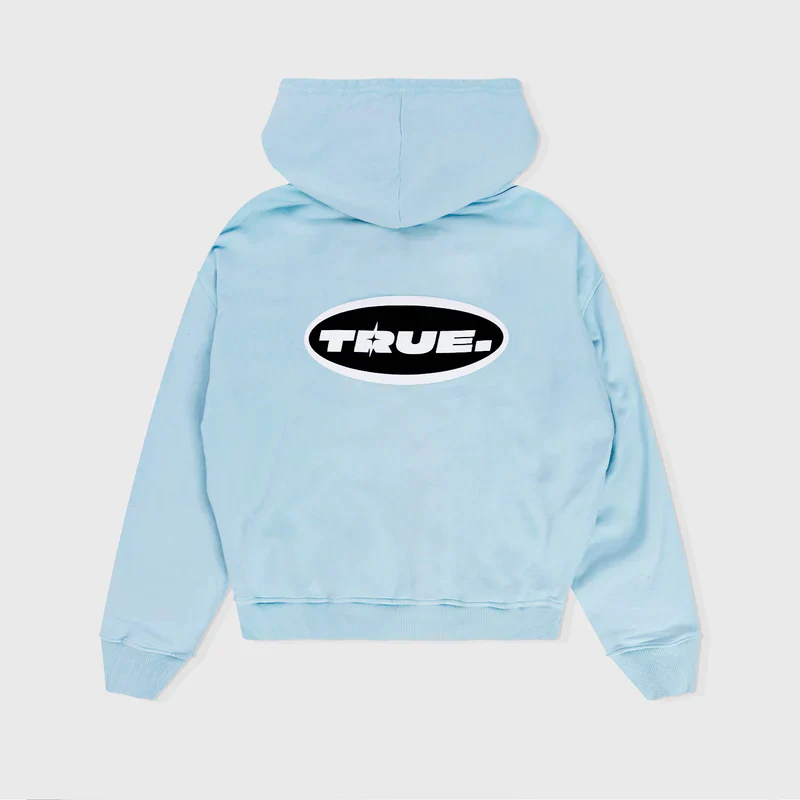 Hoodie Con Capucha Moonlight Azul Pastel - Image 3