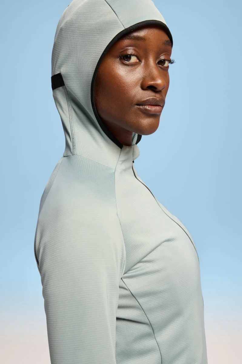 Hoodie On Climate Zip Mujer - Image 4