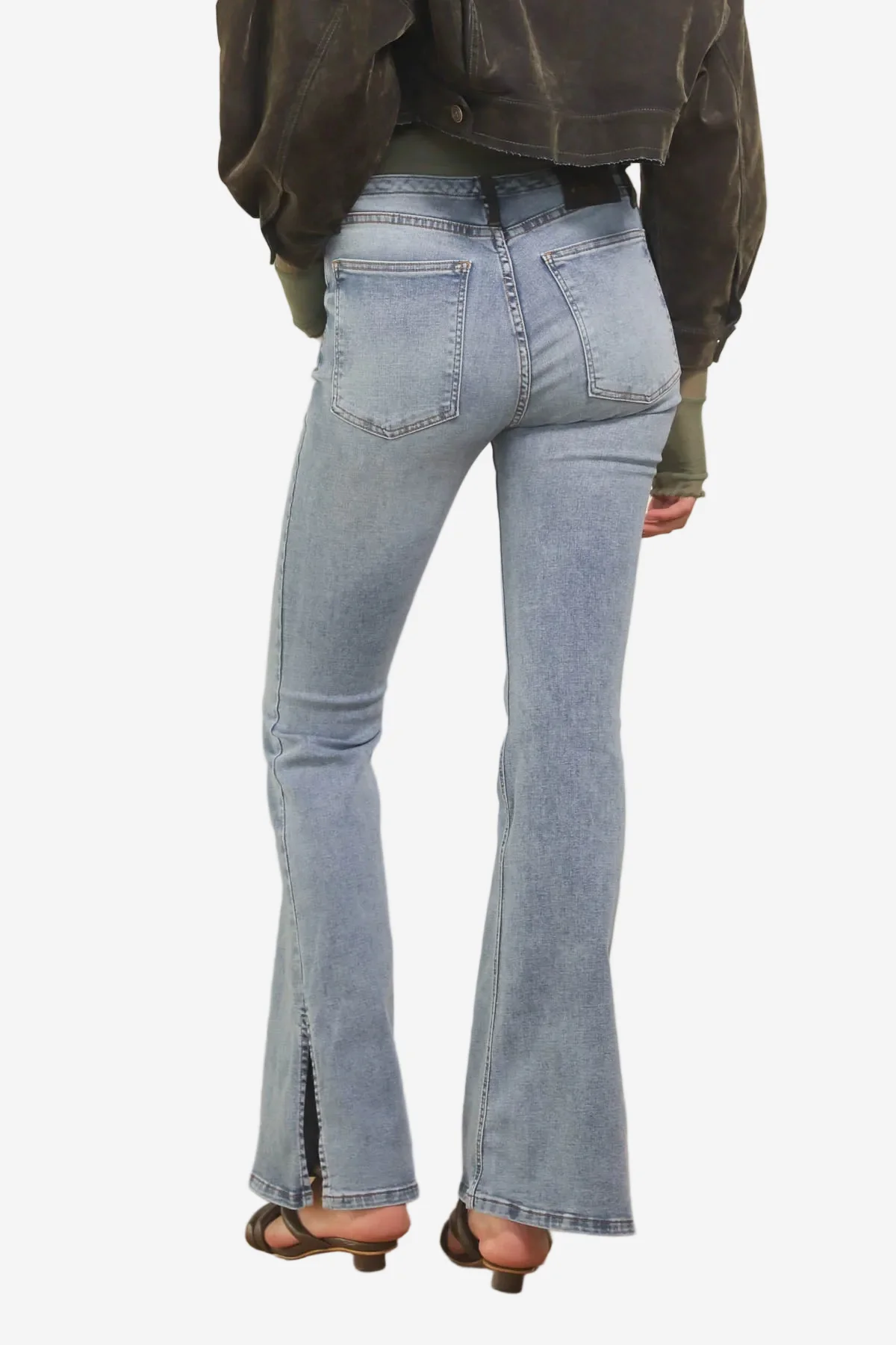 Jean Leia Velvet Military - Image 6
