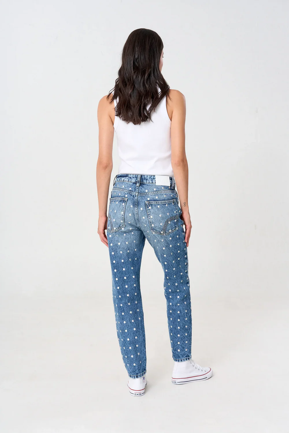 Jean Mom Azul Taches Total - Image 4