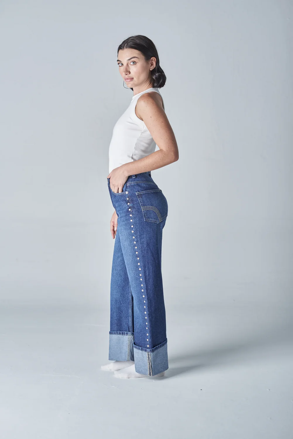 Jean Stud Flare - Image 2