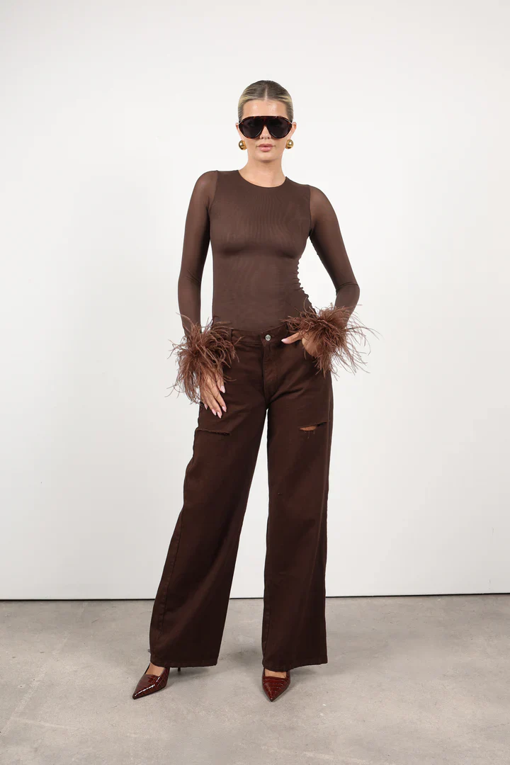 Jeans Zaha Marron - Image 2
