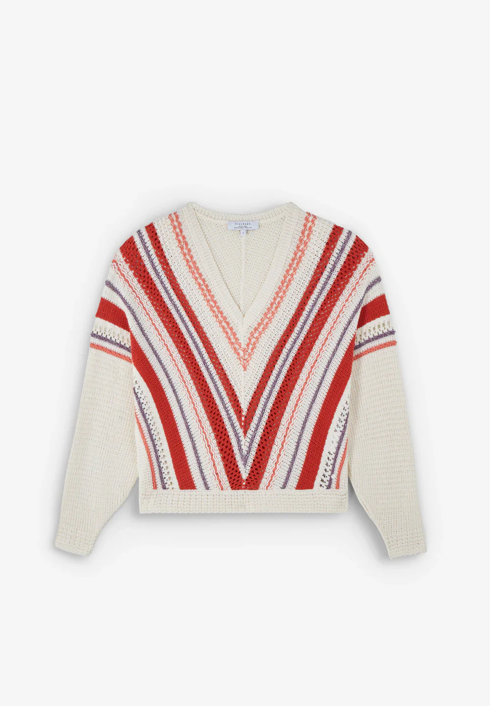 Sweater Crochet Rayas - Image 2