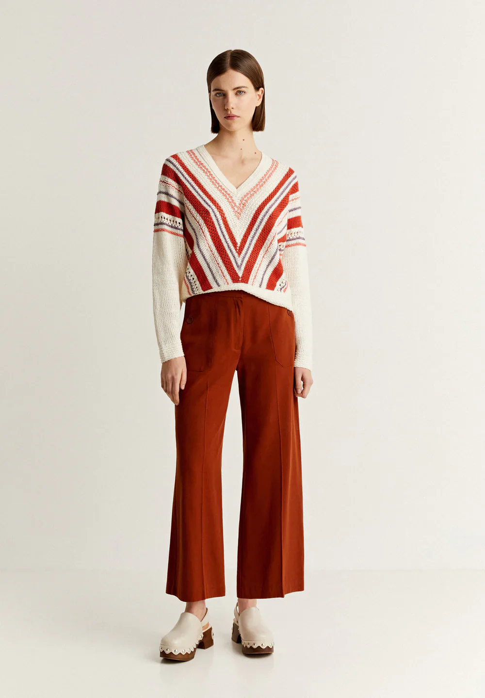 Sweater Crochet Rayas - Image 3