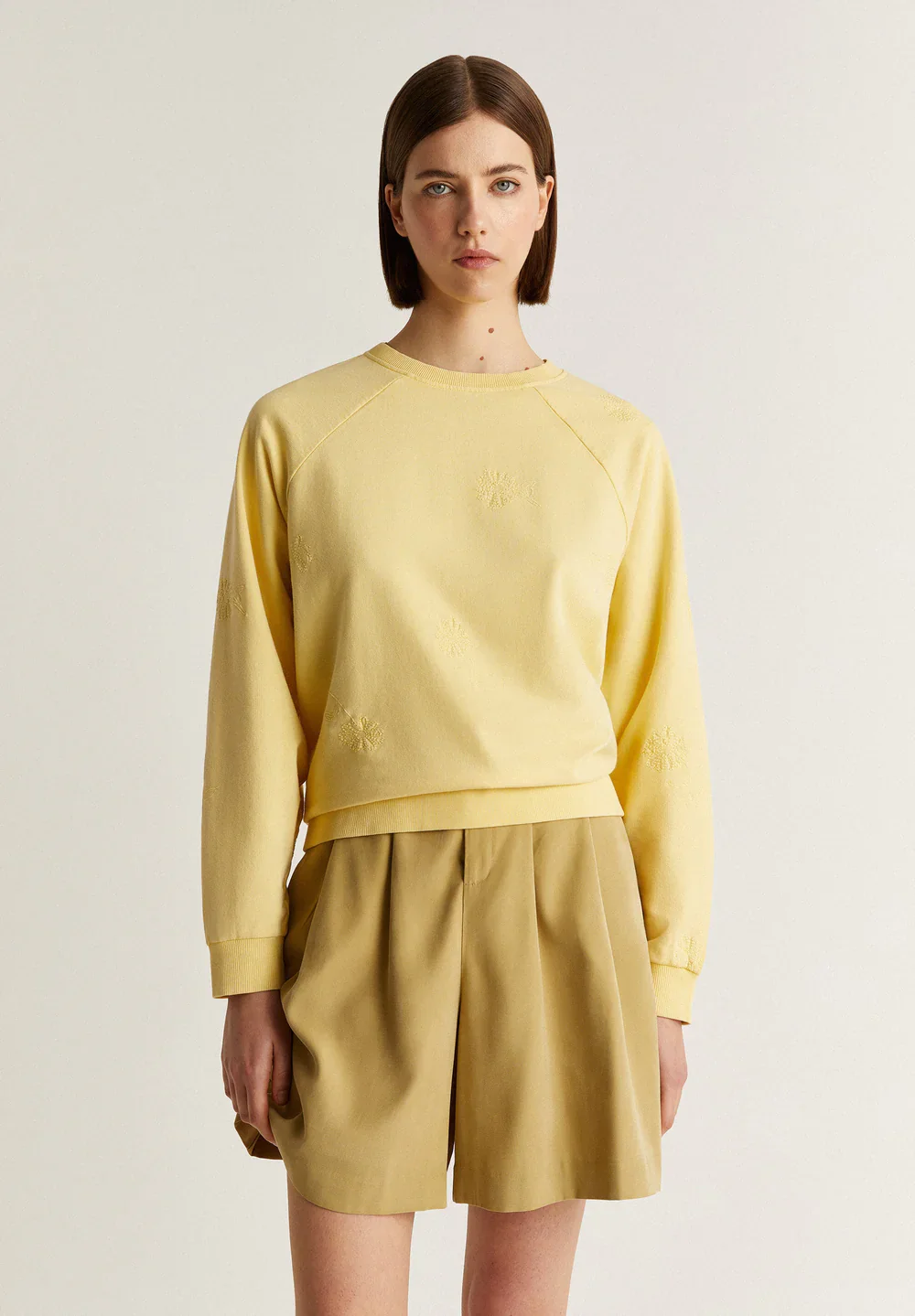 Jersey Emb Flower