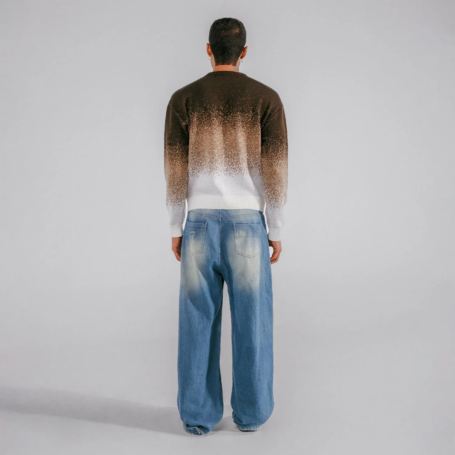 Sweater Gradient Knit Unisex - Image 3