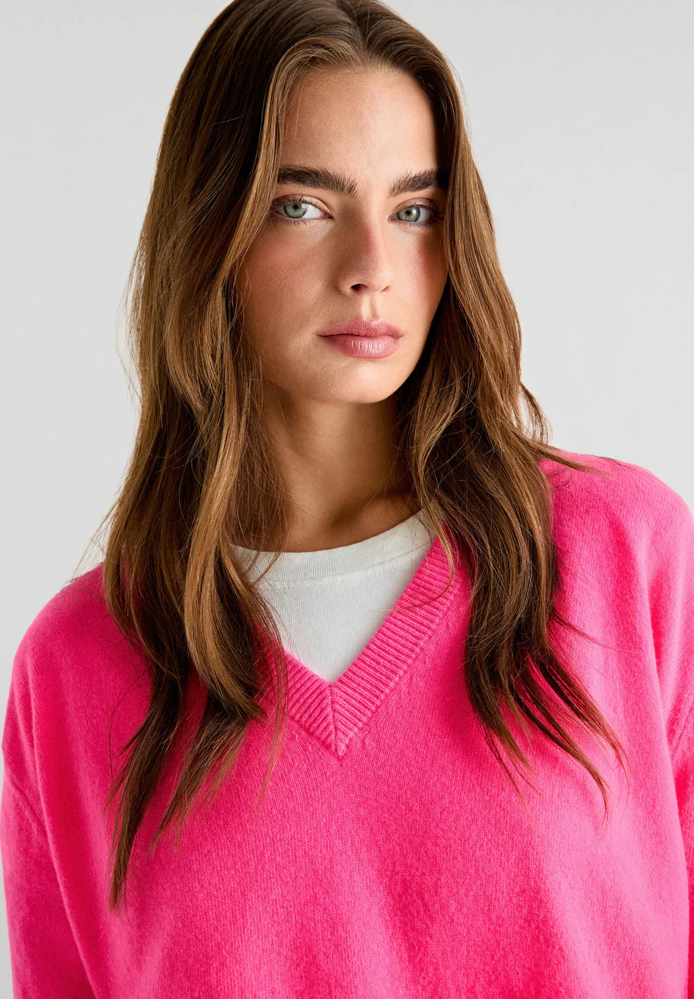 Jersey Joy V Pocket Jumper - Image 2
