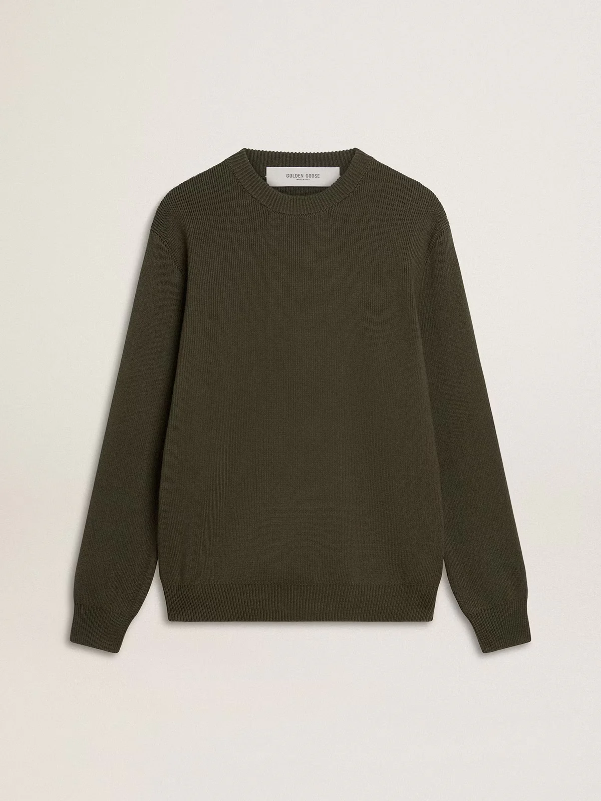Jersey Knit Crew Neck With Logo