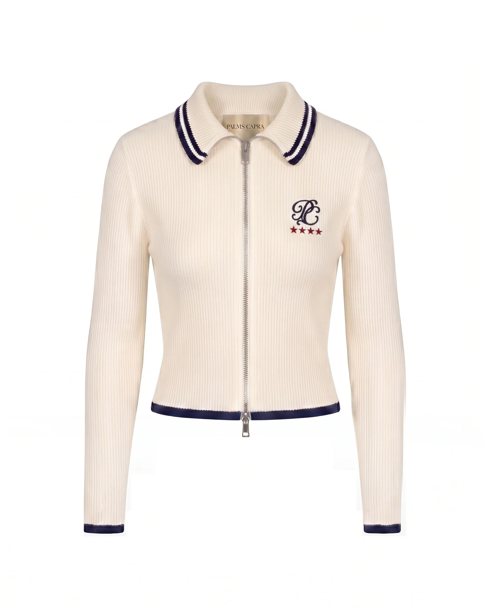 Jersey Knit Fullzip Monogram