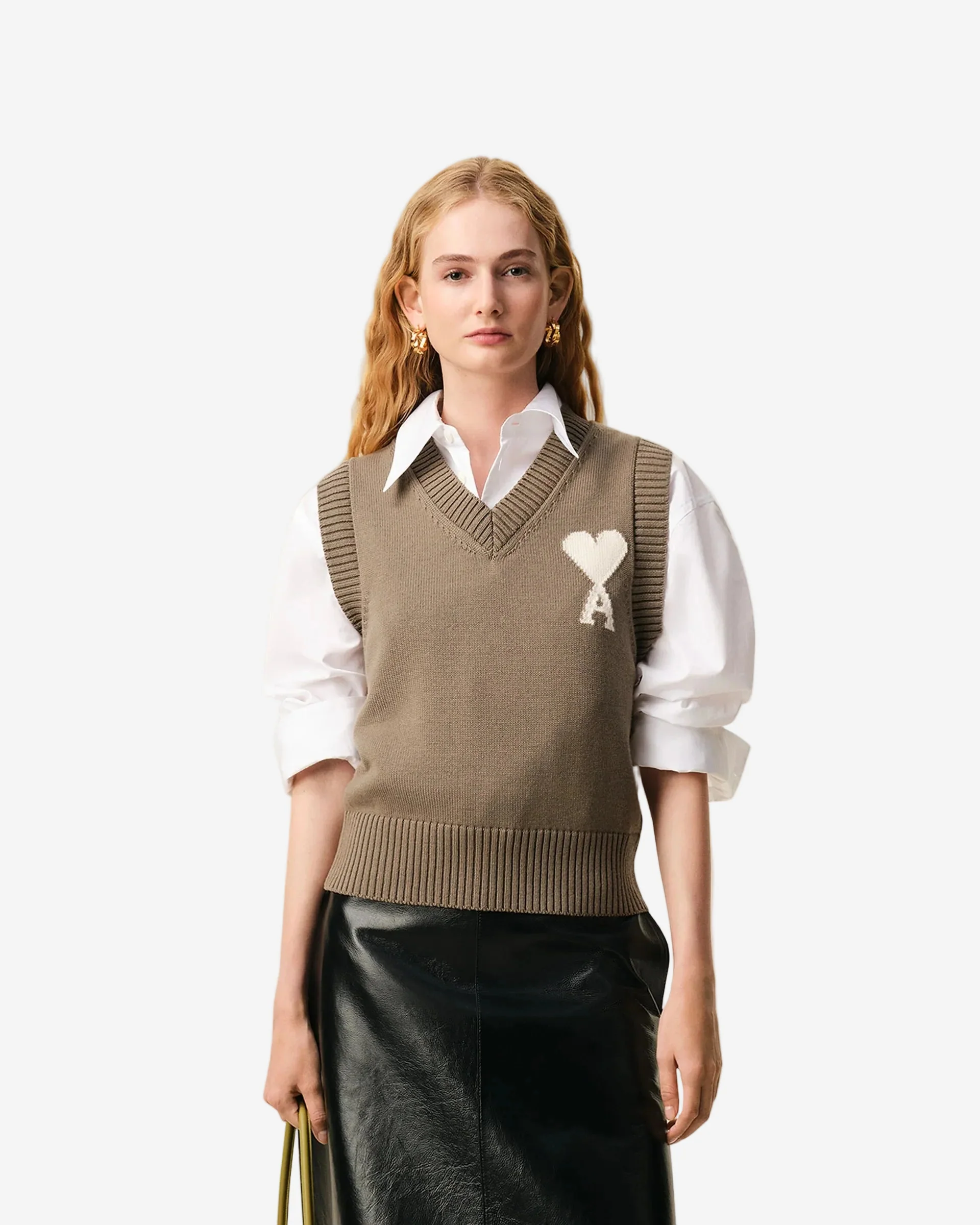 Jersey Sin Mangas Ami De Coeur De Lana Y Algodón Unisex