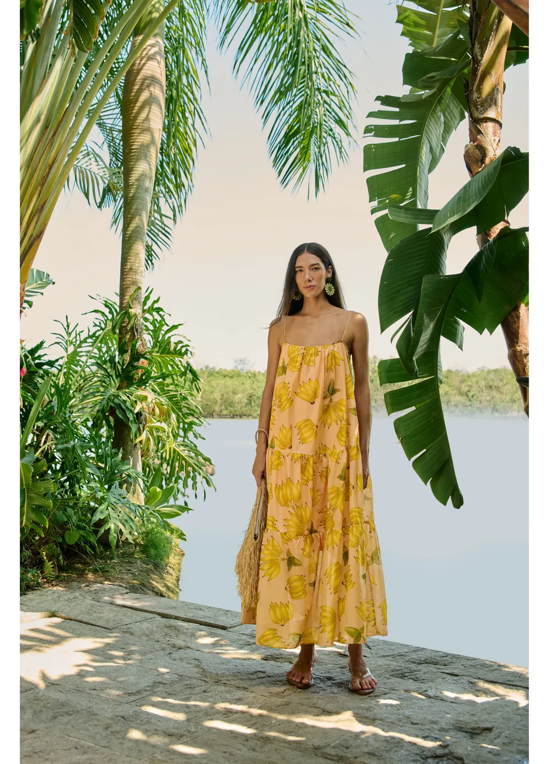 Maxi Vestido Banana Prata - Image 4