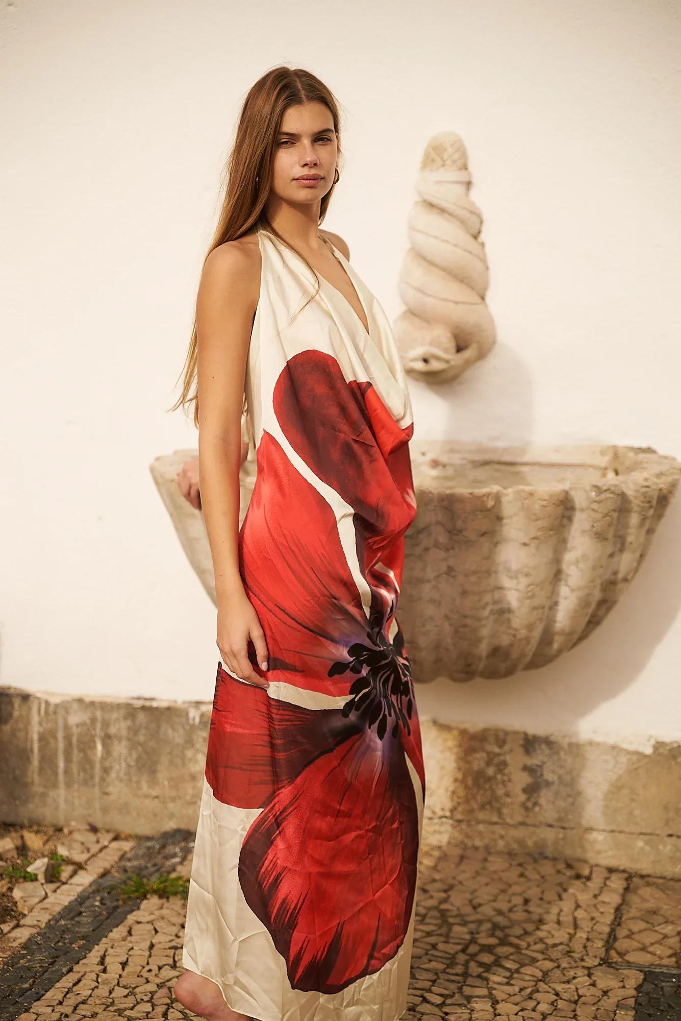 Maxi Vestido Camelia Do Porto - Image 2