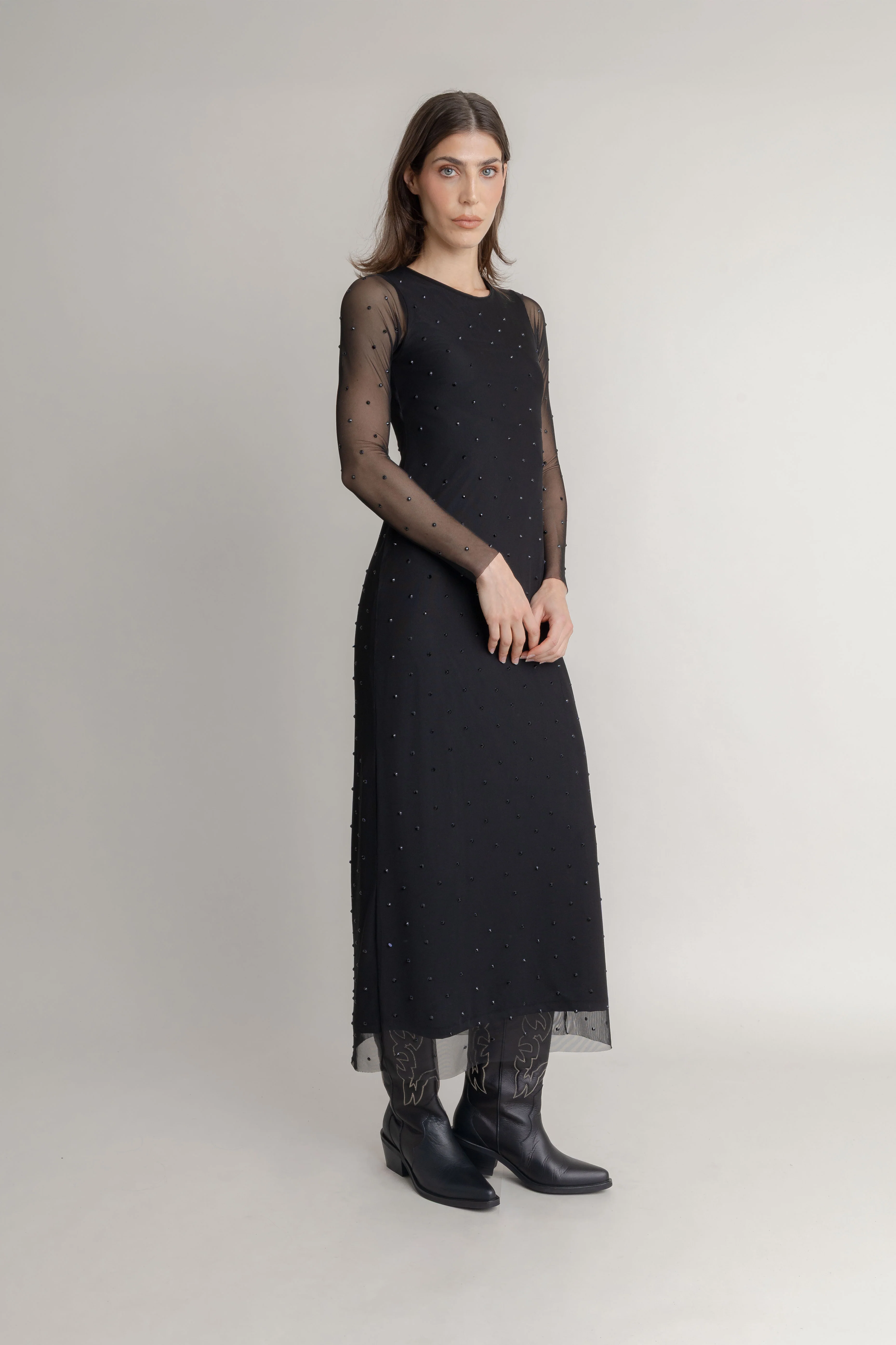 Maxi Vestido Con Taches - Image 2
