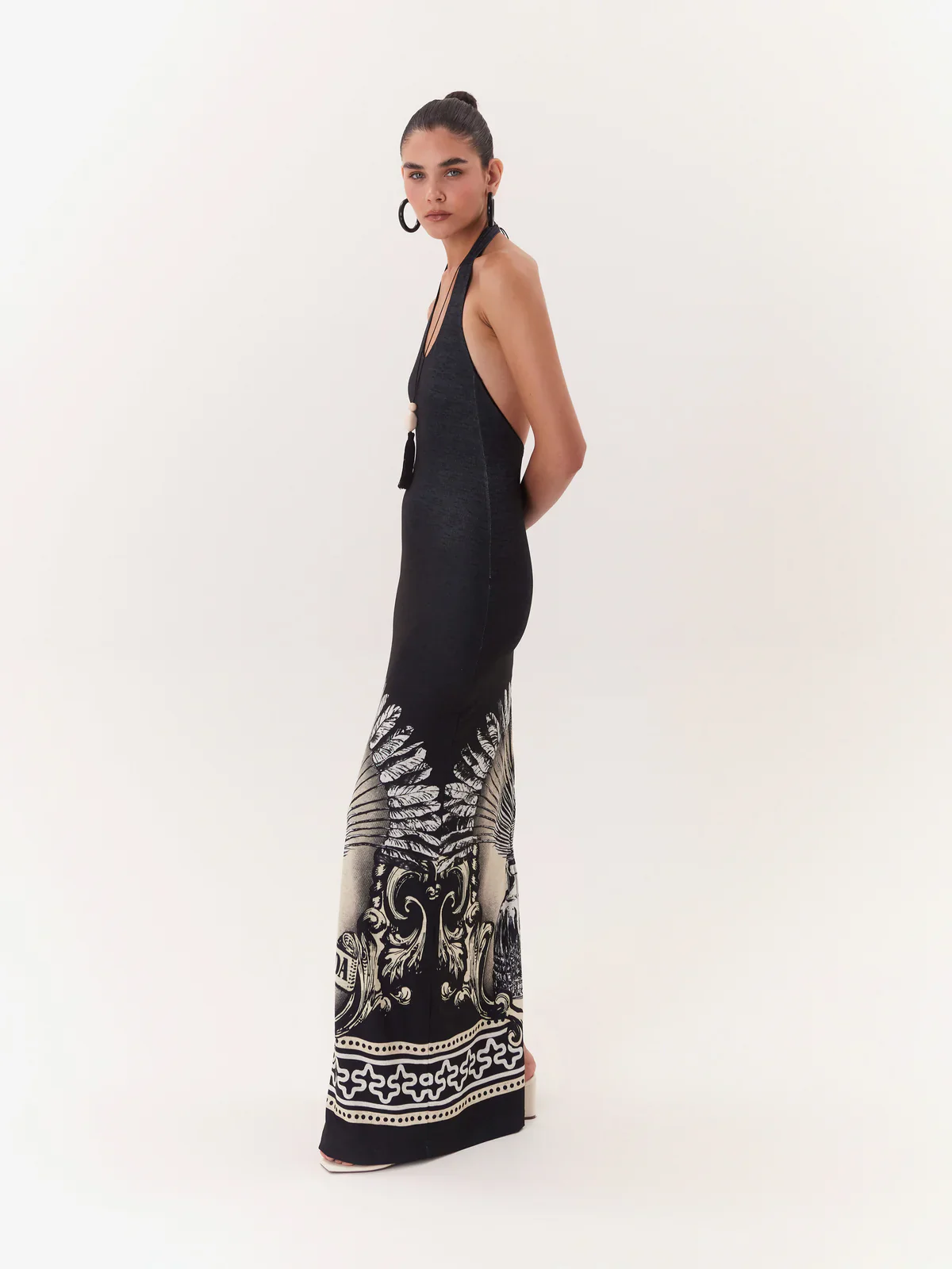 Maxi Vestido Halter Solar - Image 2