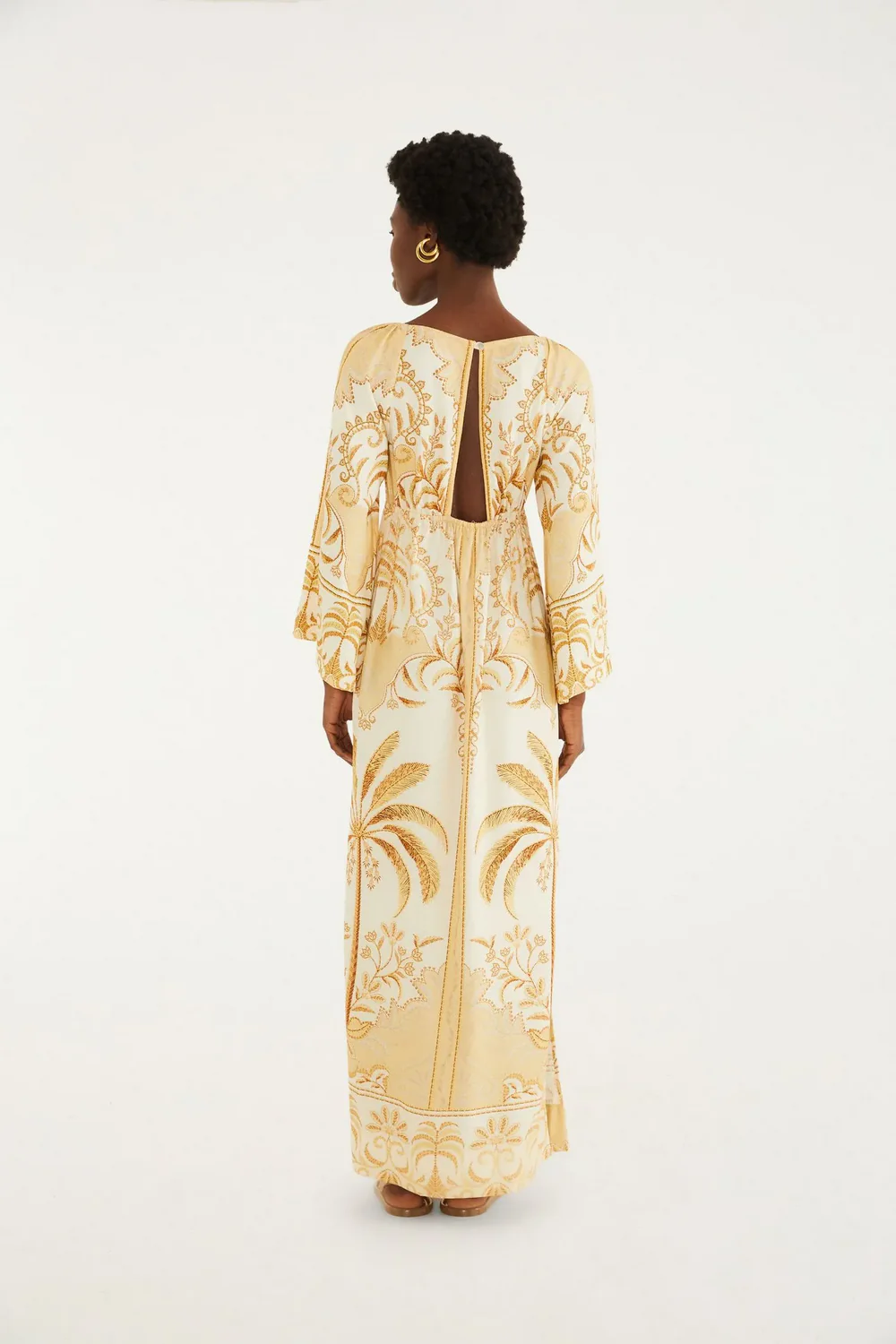 Maxi Vestido Paisagem Tropical - Image 4