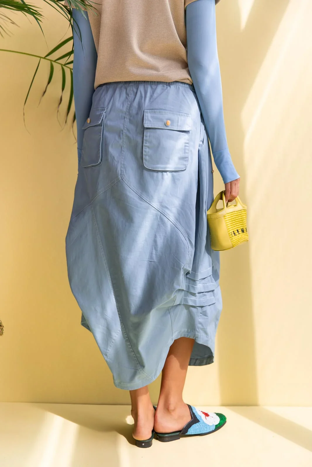 Midi Falda Breze Gems Blue - Image 2