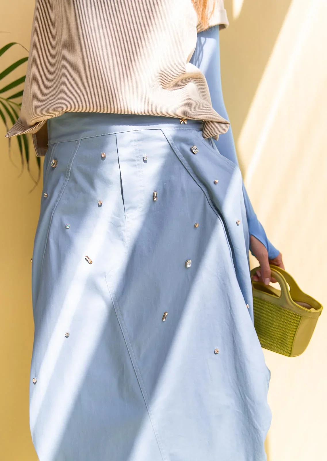 Midi Falda Breze Gems Blue - Image 4
